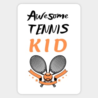 US Open Tennis Kid Racket and Ball Sticker